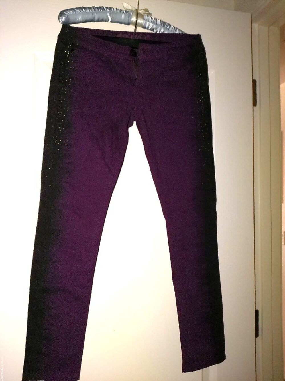 Truce Women's Purple with Embellished Jeans